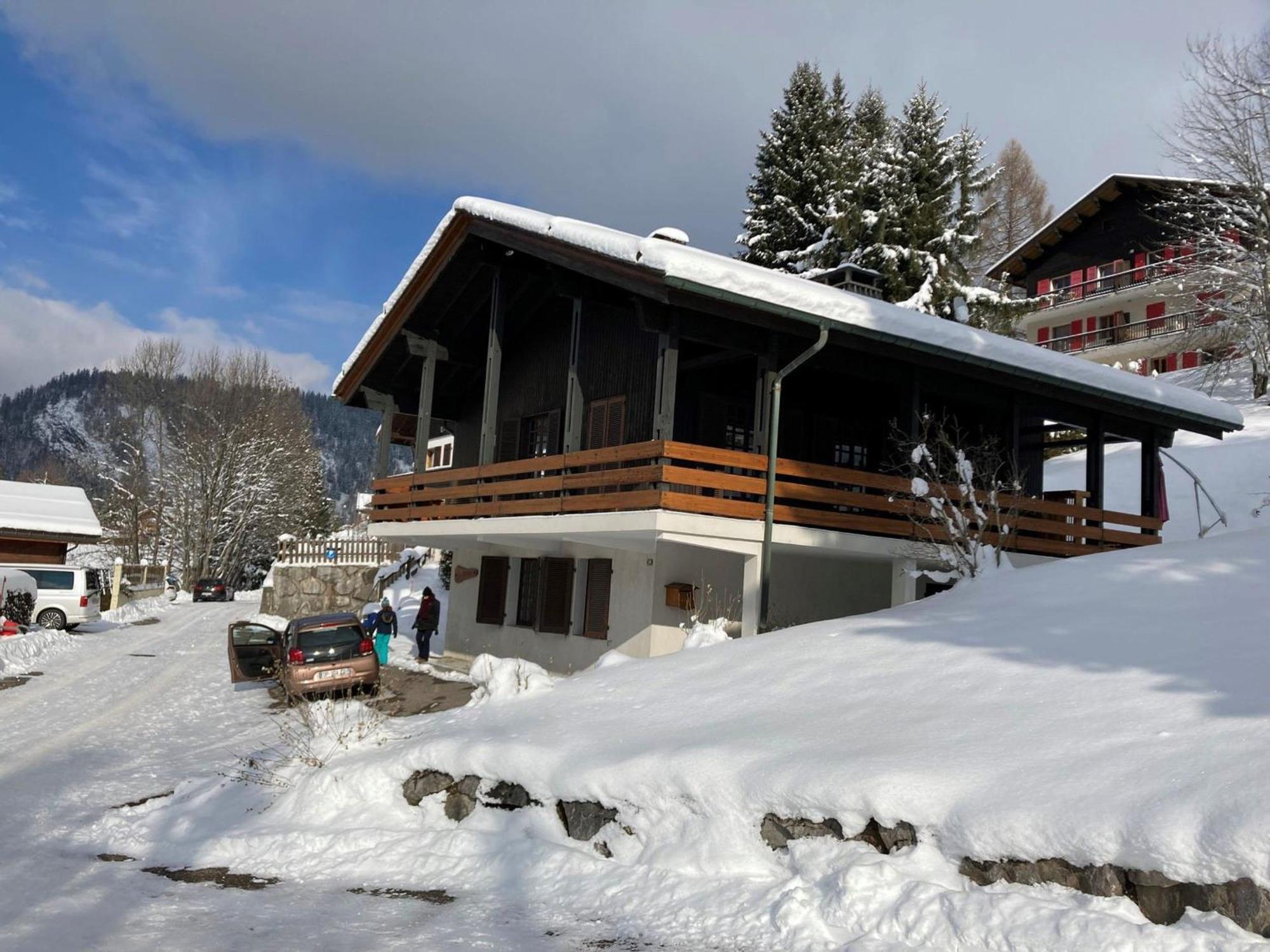Chalet Savoyard 8 Pers, 4 Chambres, Parking Prive - Fr-1-459-202 La Clusaz Ngoại thất bức ảnh